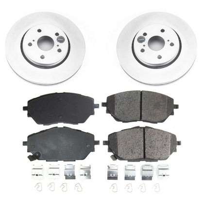 PowerStop Front Z17 Evolution Geomet Coated Brake Kit | Toyota C-HR (18-19) (CRK7890)