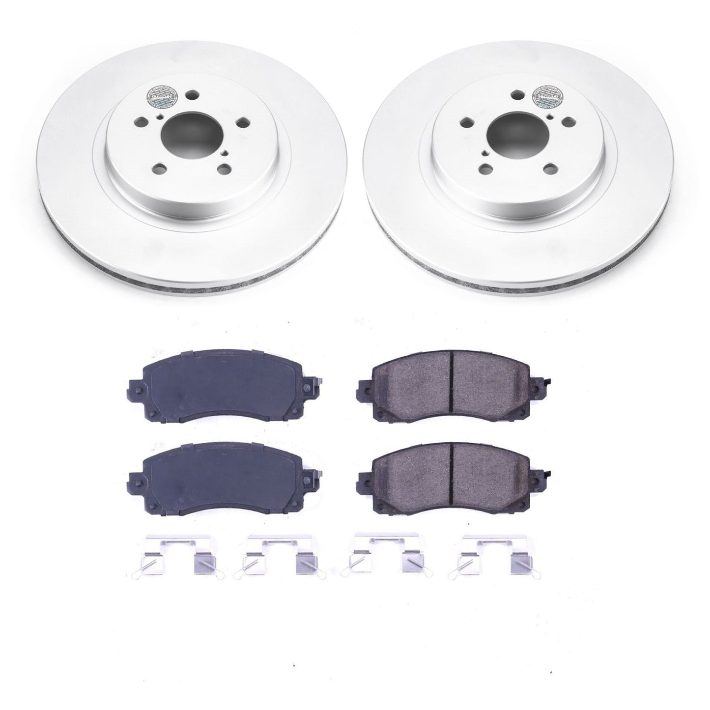 PowerStop Front Z17 Evolution Geomet Coated Brake Kit | Subaru Crosstrek (18-19) (CRK7892)