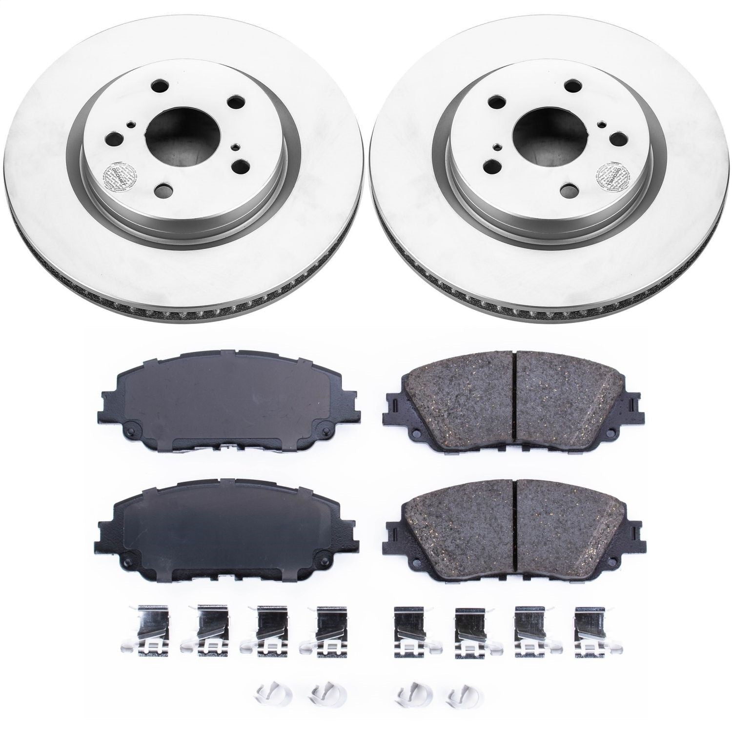 PowerStop Front Z17 Evolution Geomet Coated Brake Kit | Toyota Avalon (19) (CRK7895)