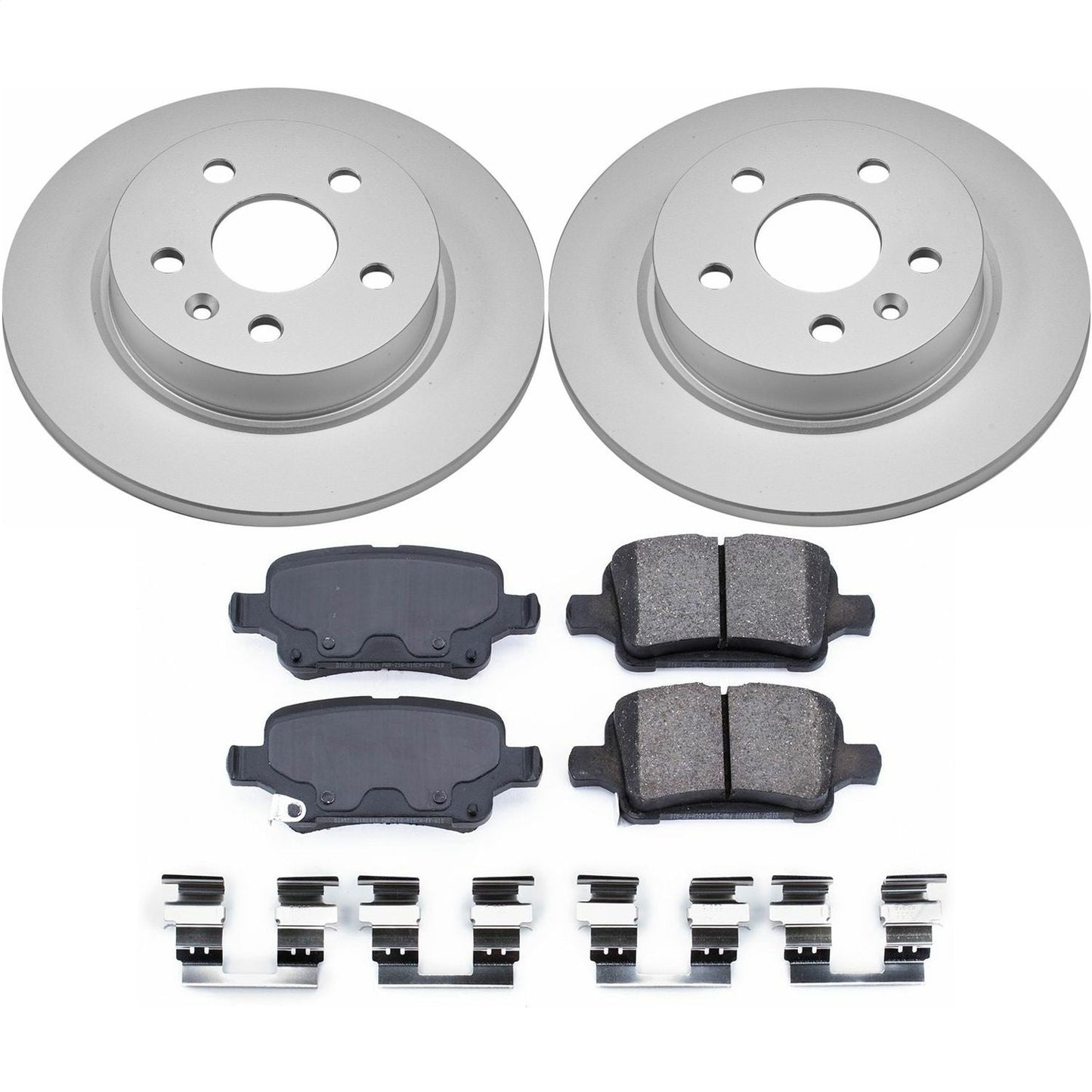 PowerStop Rear Z17 Evolution Geomet Coated Brake Kit | Chevrolet Cruze (16) (CRK7896)