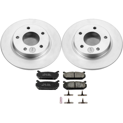 PowerStop Rear Z17 Evolution Geomet Coated Brake Kit | Ford Probe (93-97) (CRK790)