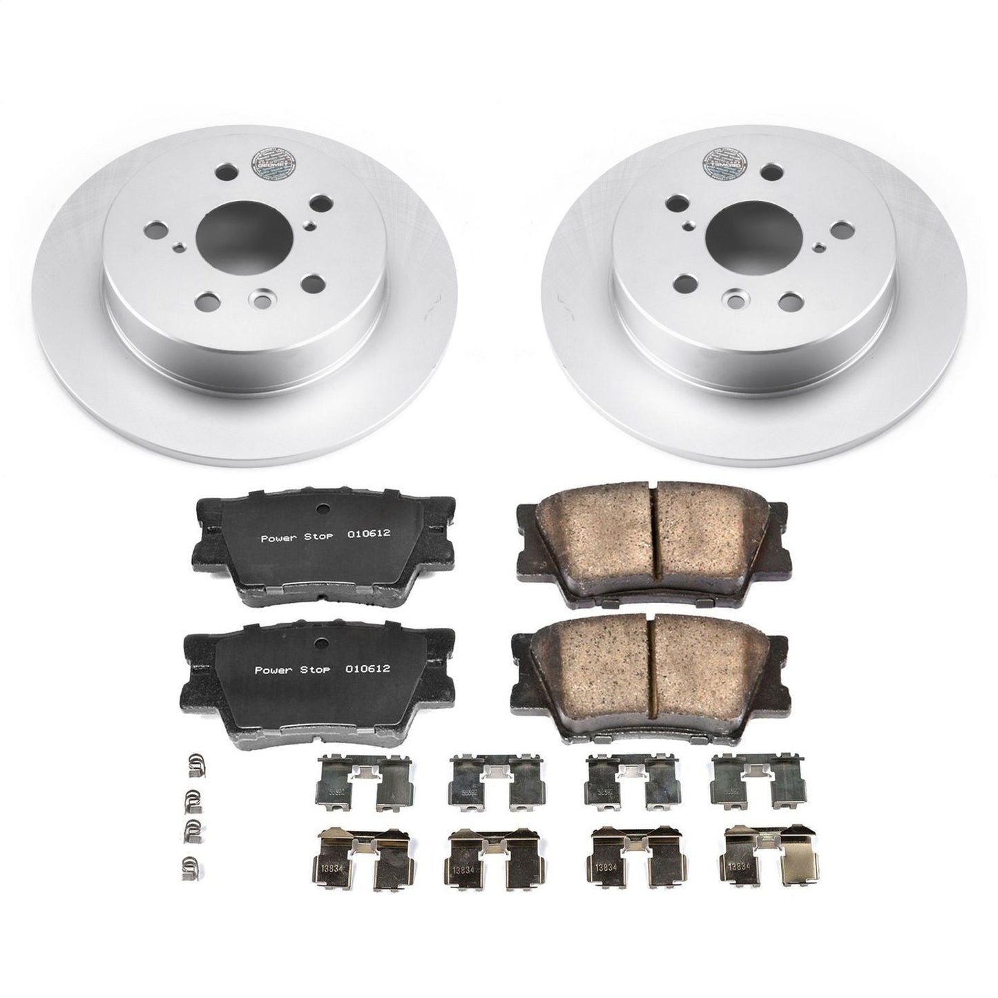 PowerStop Rear Z17 Evolution Geomet Coated Brake Kit | Toyota Camry (18-19) (CRK7905)