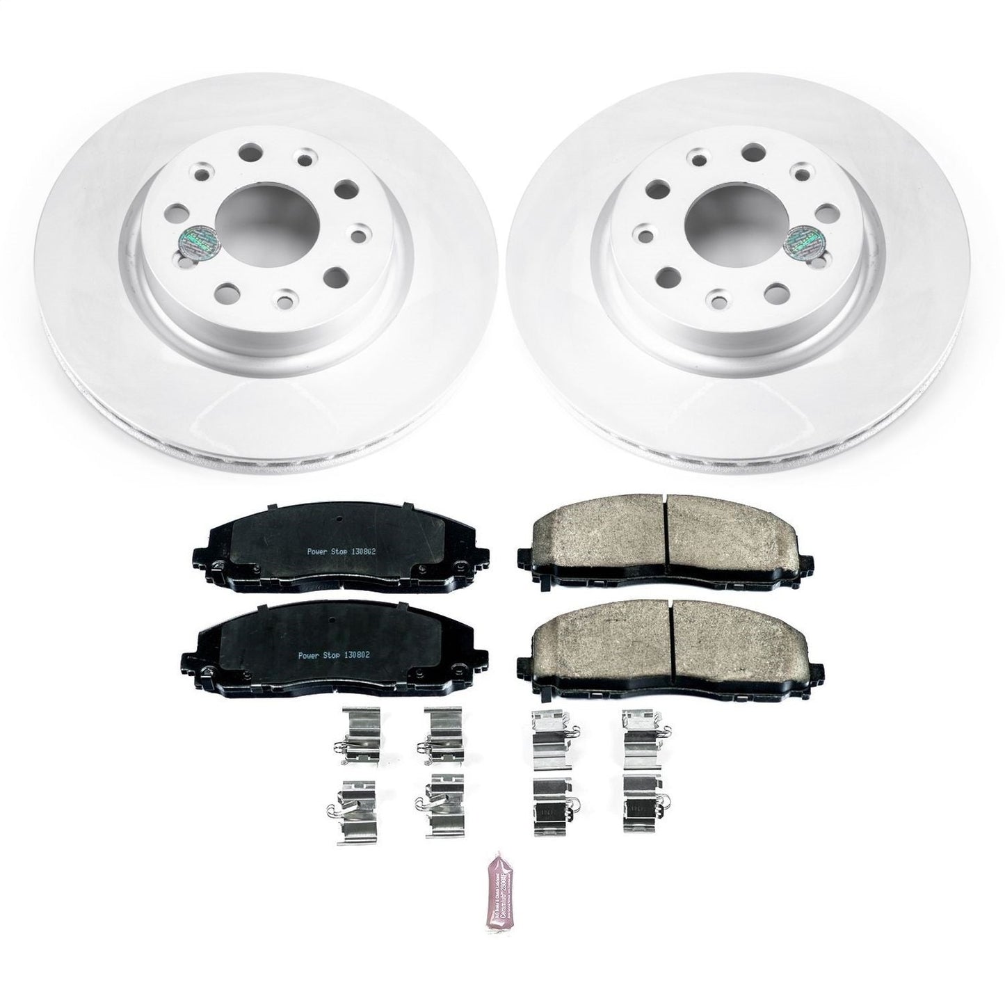 PowerStop Front Z17 Evolution Geomet Coated Brake Kit | Jeep Wrangler (18-19) (CRK7941)