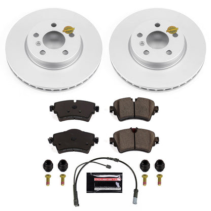 PowerStop Z23 Evolution Sport Coated Front Brake Kit | Mini Cooper (14-19) (CRK7980)