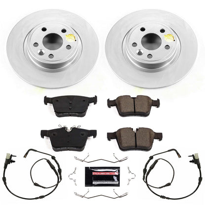 PowerStop Z23 Evolution Sport Coated Rear Brake Kit | Land Rover Discovery Sport (15-17) (CRK7995)
