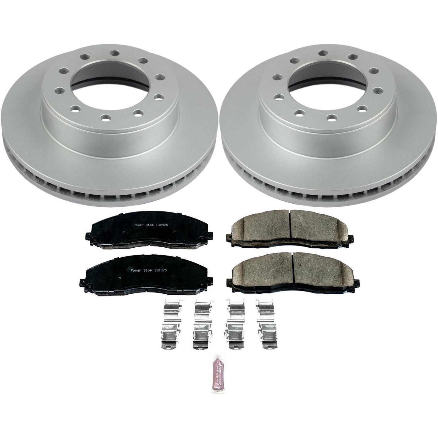 PowerStop Front Z17 Coated Brake Kit | Ford F-350 Super Duty (16) (CRK8029)