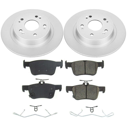 PowerStop Rear Z17 Evolution Geomet Coated Brake Kit | Honda Accord (18-19) (CRK8063)