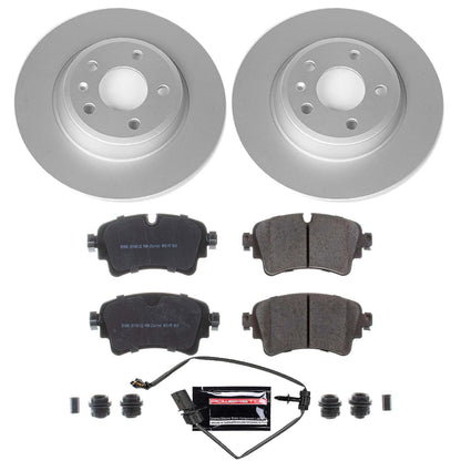 PowerStop Rear Z23 Evolution Sport Coated Brake Kit | Audi A4 (2019) (CRK8091)