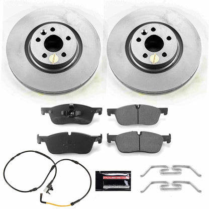 PowerStop Front Z23 Evolution Sport Coated Brake Kit | Jaguar E-Pace 2018 (CRK8107)