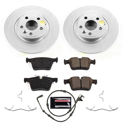 PowerStop Rear Z23 Evolution Sport Coated Brake Kit | Jaguar E-Pace (2018) (CRK8109)