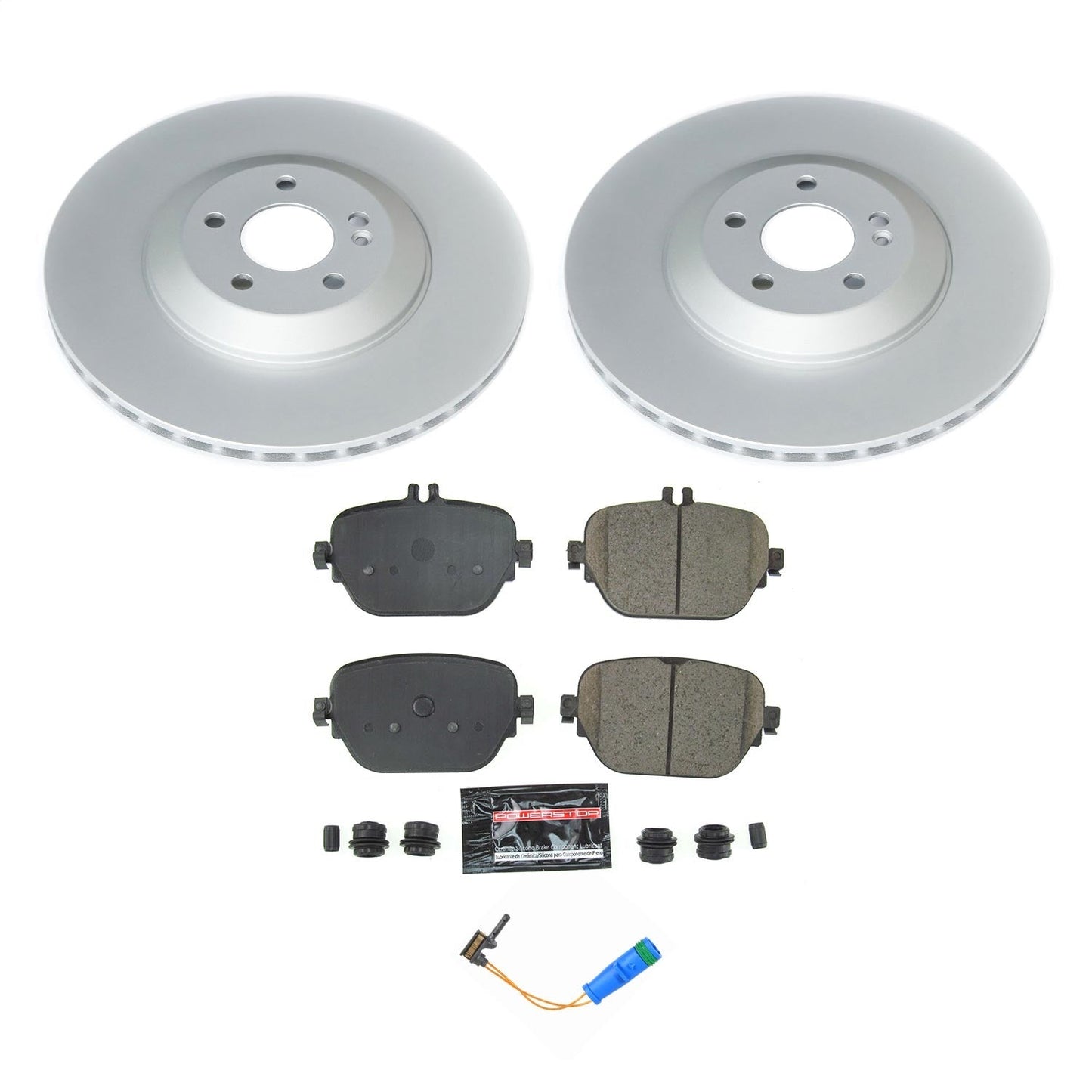 PowerStop Rear Geomet Coated Brake Kit | Mercedes-Benz E43 AMG (17-18) (CRK8153)
