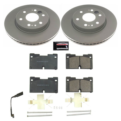 PowerStop Front Z17 Evolution Geomet Coated Brake Kit | Chevrolet Silverado 1500 (19) (CRK8172)