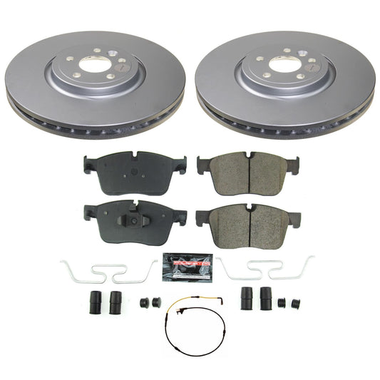 PowerStop Front Z23 Coated Brake Kit | Jaguar F-Pace (17-20) (CRK8212)
