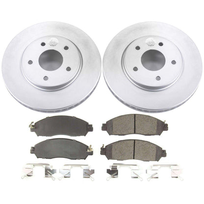PowerStop Z17 Evolution Geomet Coated Front Brake Kit | Nissan Leaf (18-19) (CRK8275)