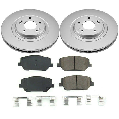 PowerStop Z17 Evolution Geomet Coated Front Brake Kit | Hyundai Santa Fe (19) (CRK8309)