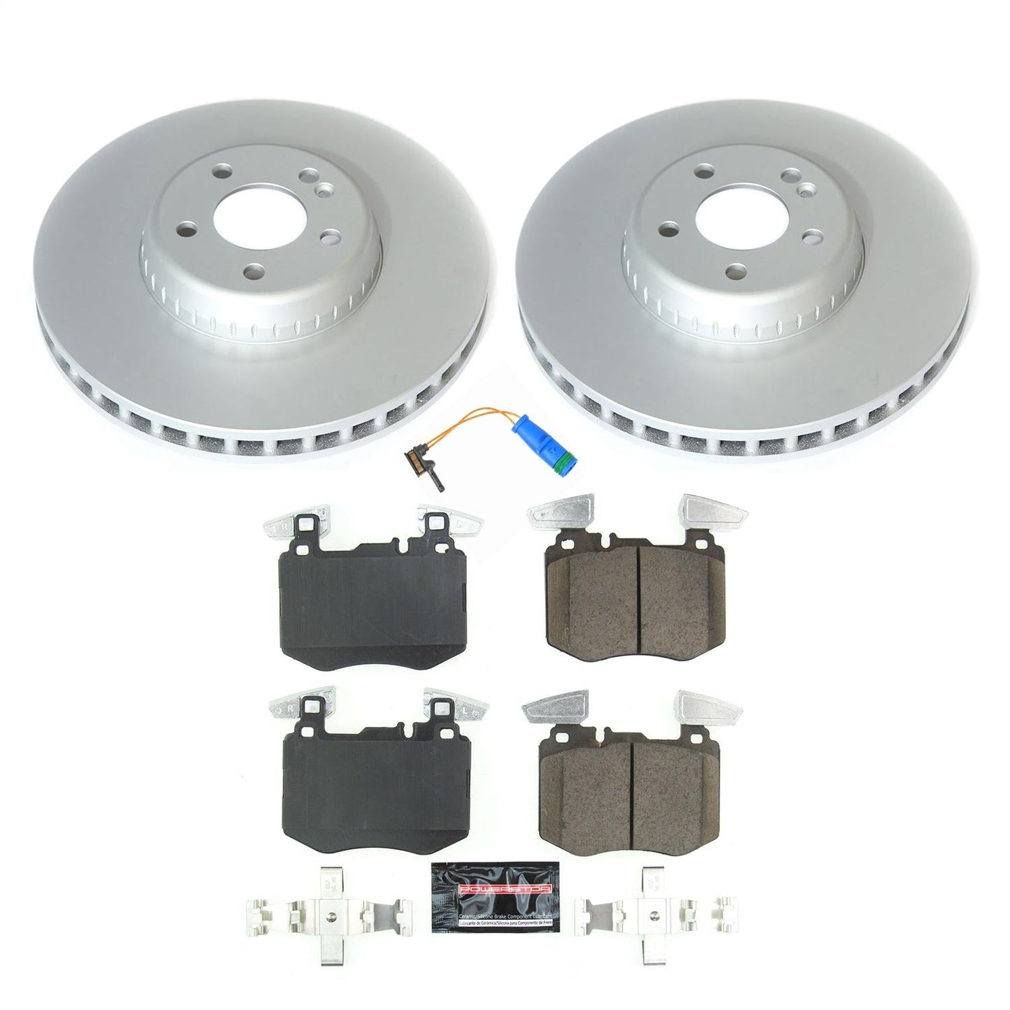 PowerStop Front Z17 Evolution Geomet Coated Brake Kit | Mercedes-Benz GLC300 (19) (CRK8322)