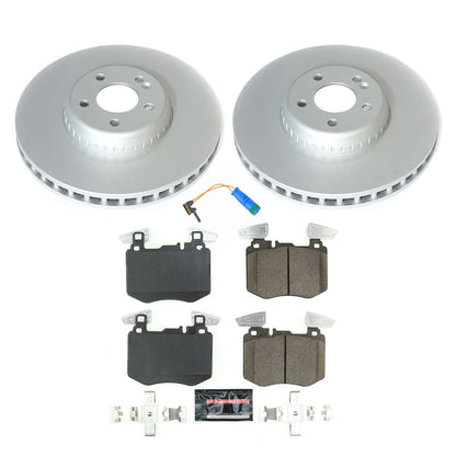 PowerStop Front Z17 Evolution Geomet Coated Brake Kit | Mercedes-Benz GLC300 (19) (CRK8322)