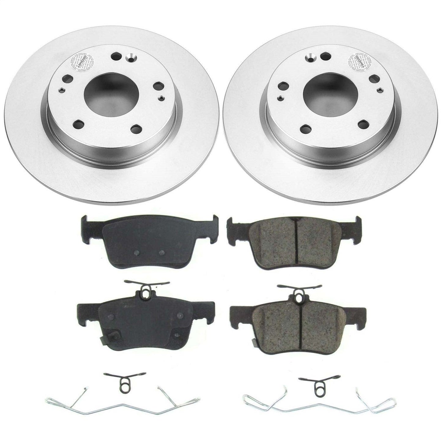 PowerStop Rear Z17 Evolution Geomet Coated Brake Kit | Honda Insight (19) (CRK8330)