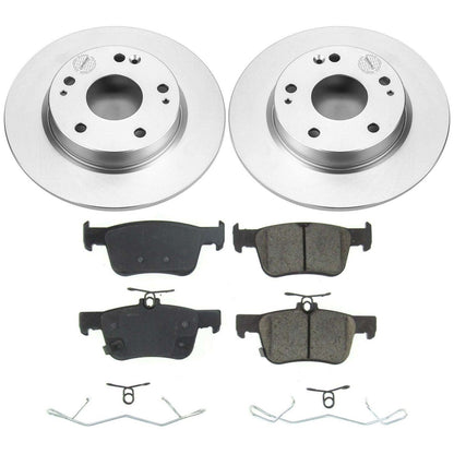 PowerStop Rear Z17 Evolution Geomet Coated Brake Kit | Honda Insight (19) (CRK8330)