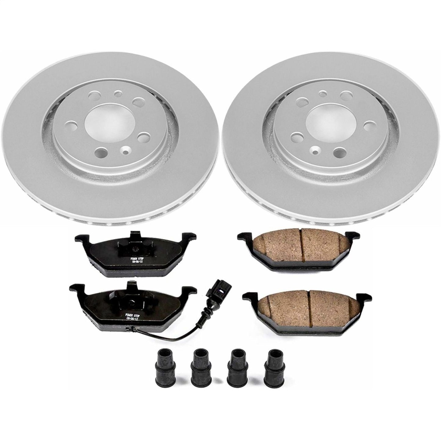 PowerStop Front Z23 Evolution Sport Coated Brake Kit | Volkswagen Beetle (99-06) (CRK839)