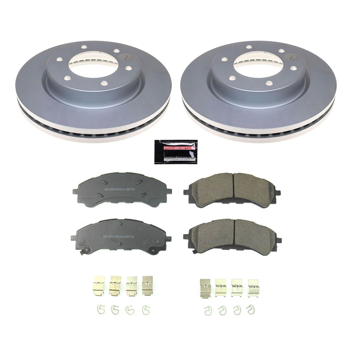 PowerStop Front Z17 Evolution Geomet Coated Brake Kit | Ford Ranger (19-21) (CRK8413)