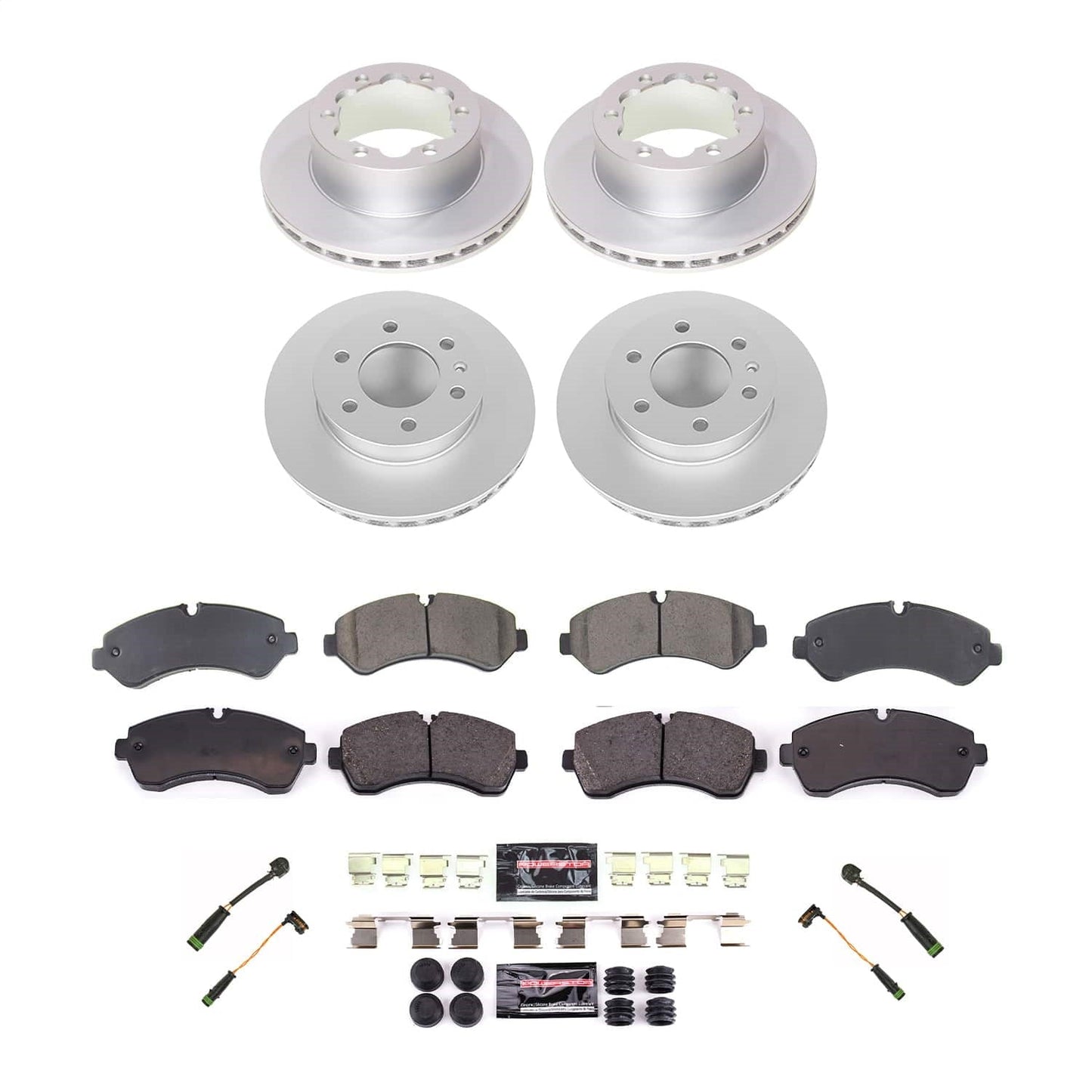 PowerStop Rear Z23 Coated Brake Kit | Mercedes-Benz Sprinter 4500 (19-20) (CRK8431)
