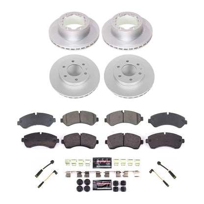 PowerStop Rear Z23 Coated Brake Kit | Mercedes-Benz Sprinter 4500 (19-20) (CRK8431)