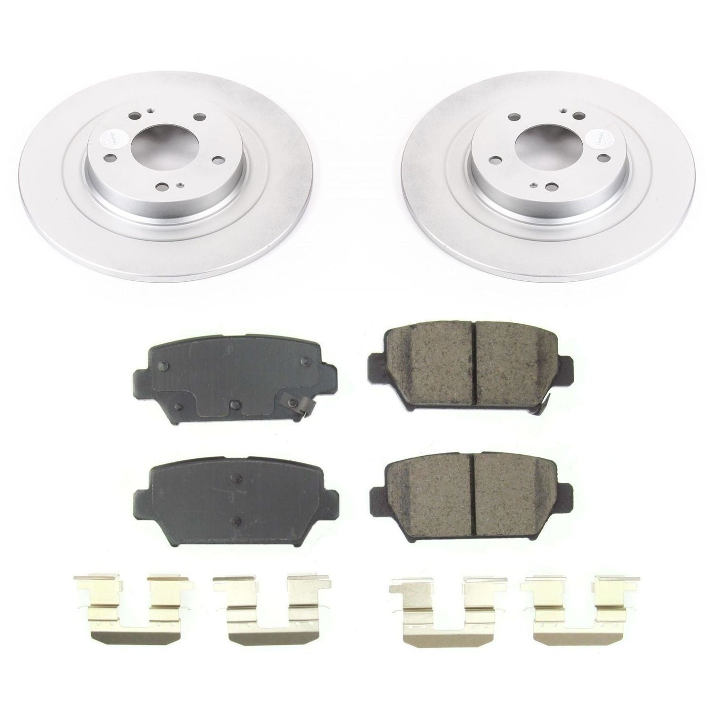 PowerStop Rear Z17 Evolution Geomet Coated Brake Kit | Mitsubishi Eclipse Cross (18) (CRK8434)