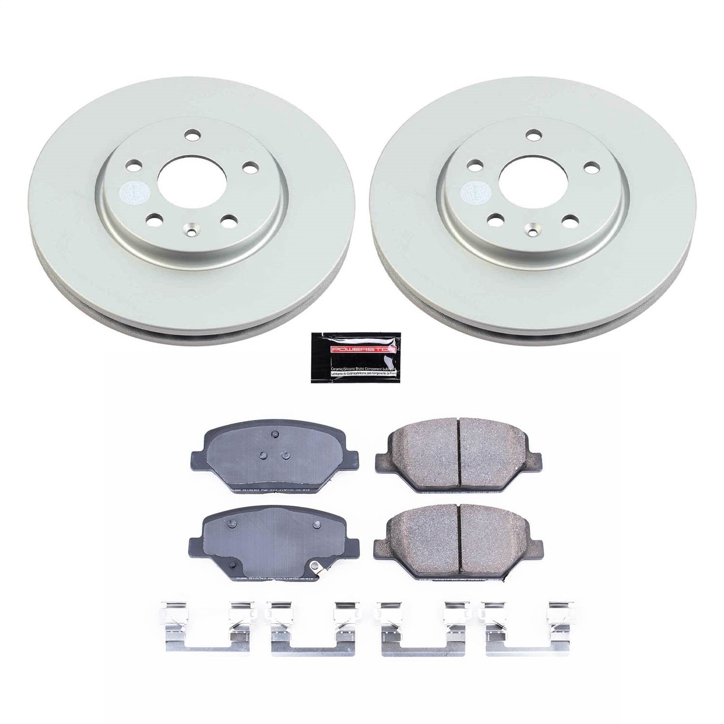 PowerStop Front Z17 Coated Brake Kit | Buick Envision (19-20) (CRK8466)