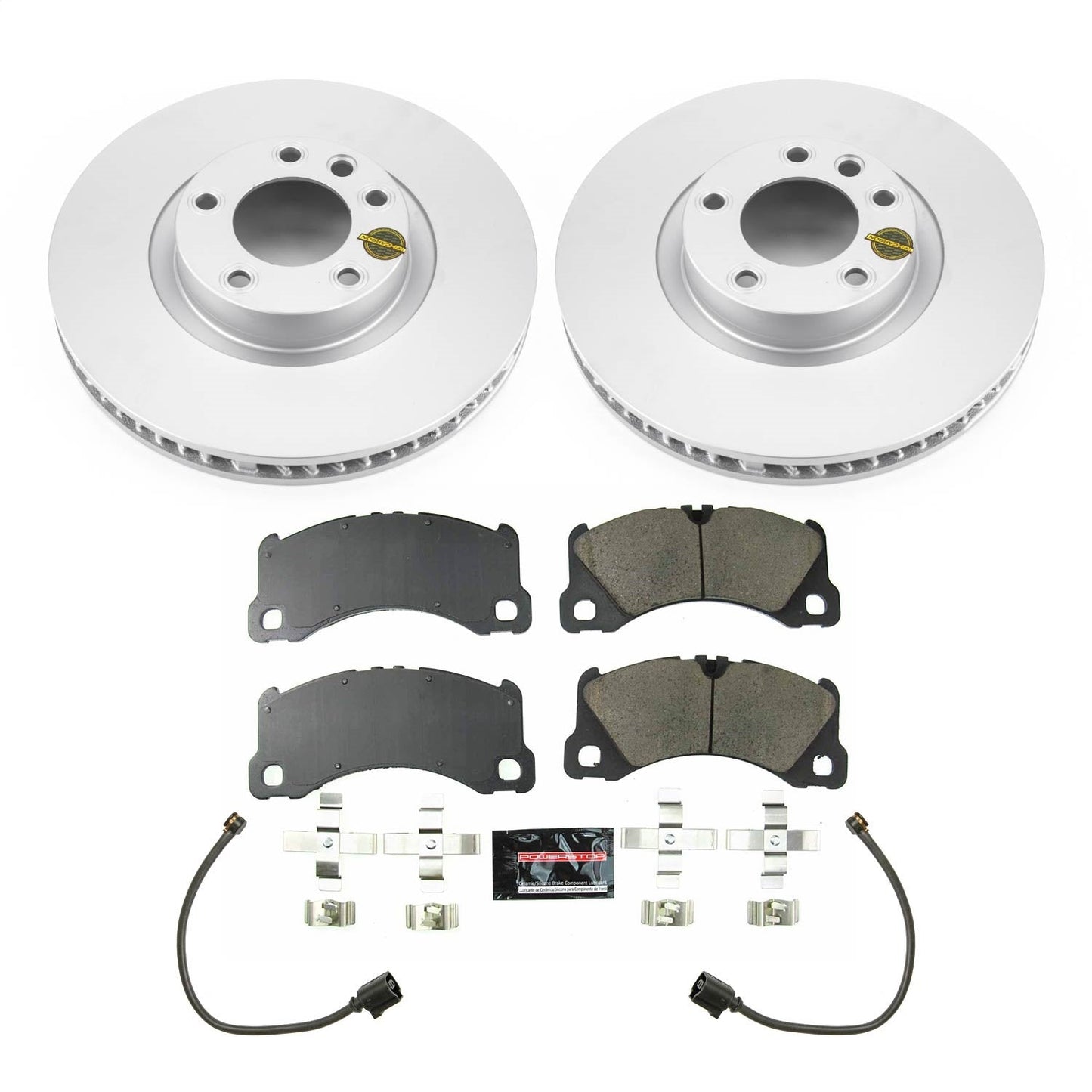 PowerStop Z23 Evolution Sport Coated Front Brake Kit | Porsche Cayenne (13-18) (CRK8476)