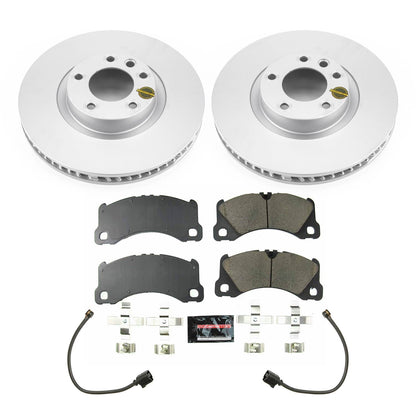 PowerStop Z23 Evolution Sport Coated Front Brake Kit | Porsche Cayenne (13-18) (CRK8476)