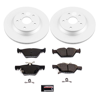 PowerStop Rear Z17 Evolution Geomet Coated Brake Kit | Subaru Forester (19-21) (CRK8495)