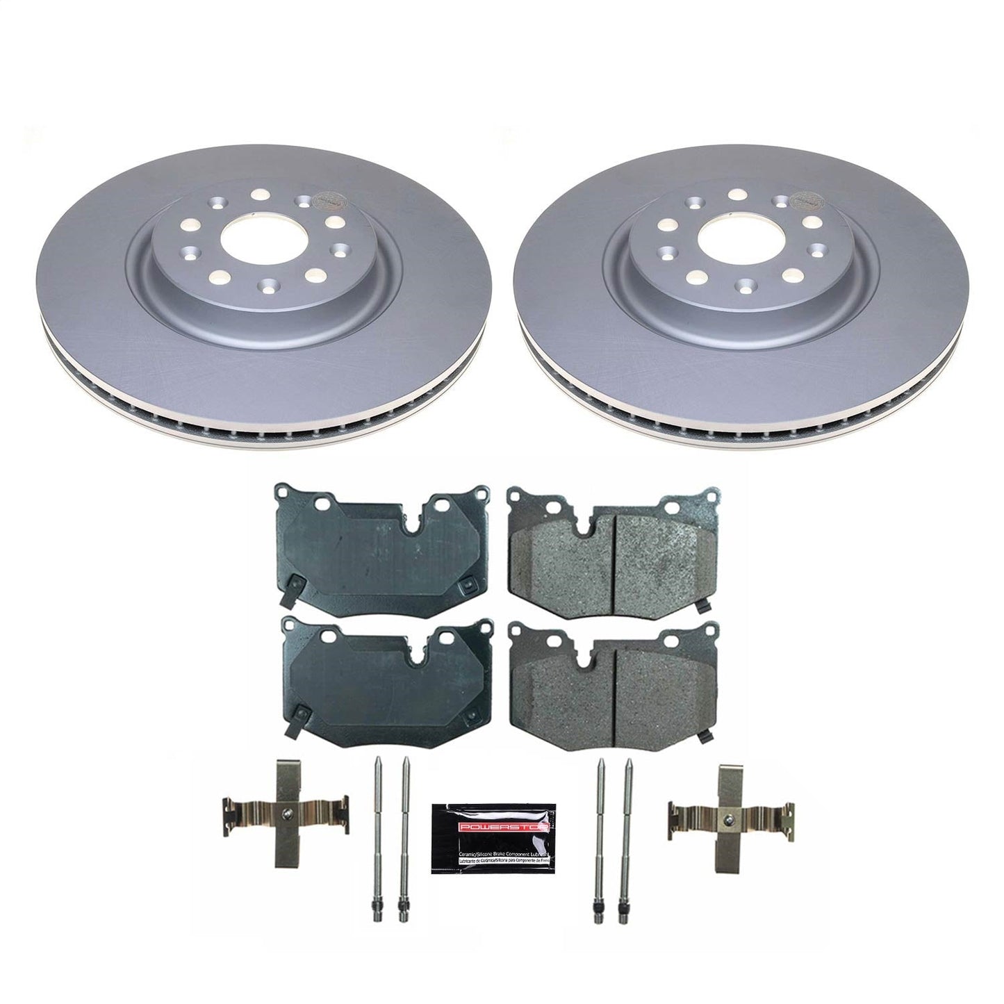 PowerStop Rear Z17 Coated Brake Kit | Chevrolet Corvette (20-21) (CRK8531)