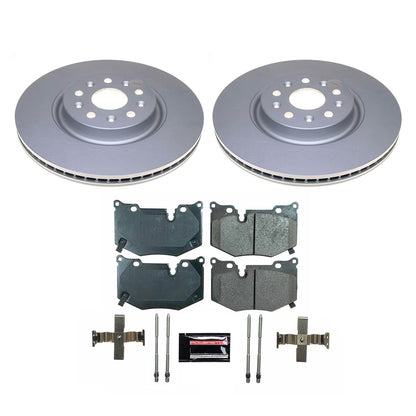 PowerStop Rear Z17 Coated Brake Kit | Chevrolet Corvette (20-21) (CRK8531)