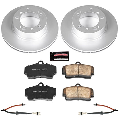 PowerStop Rear Z23 Evolution Sport Coated Brake Kit | Porsche Boxster (97-04) (CRK857)