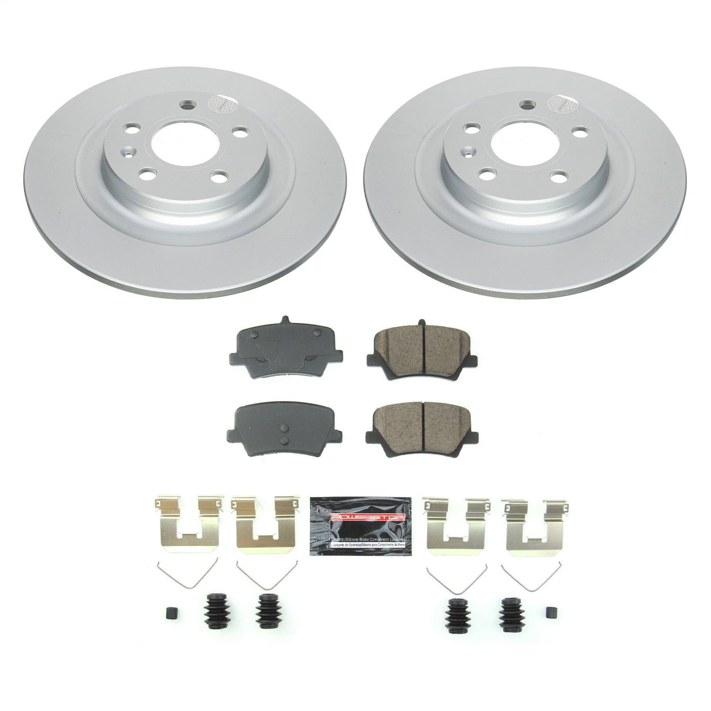 PowerStop Rear Z23 Coated Brake Kit | Volvo XC40 (19-22) (CRK8580)
