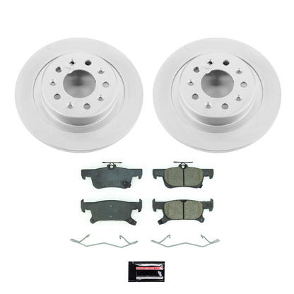 PowerStop Rear Z17 Coated Brake Kit | Buick Envision (17-18) (CRK8624)
