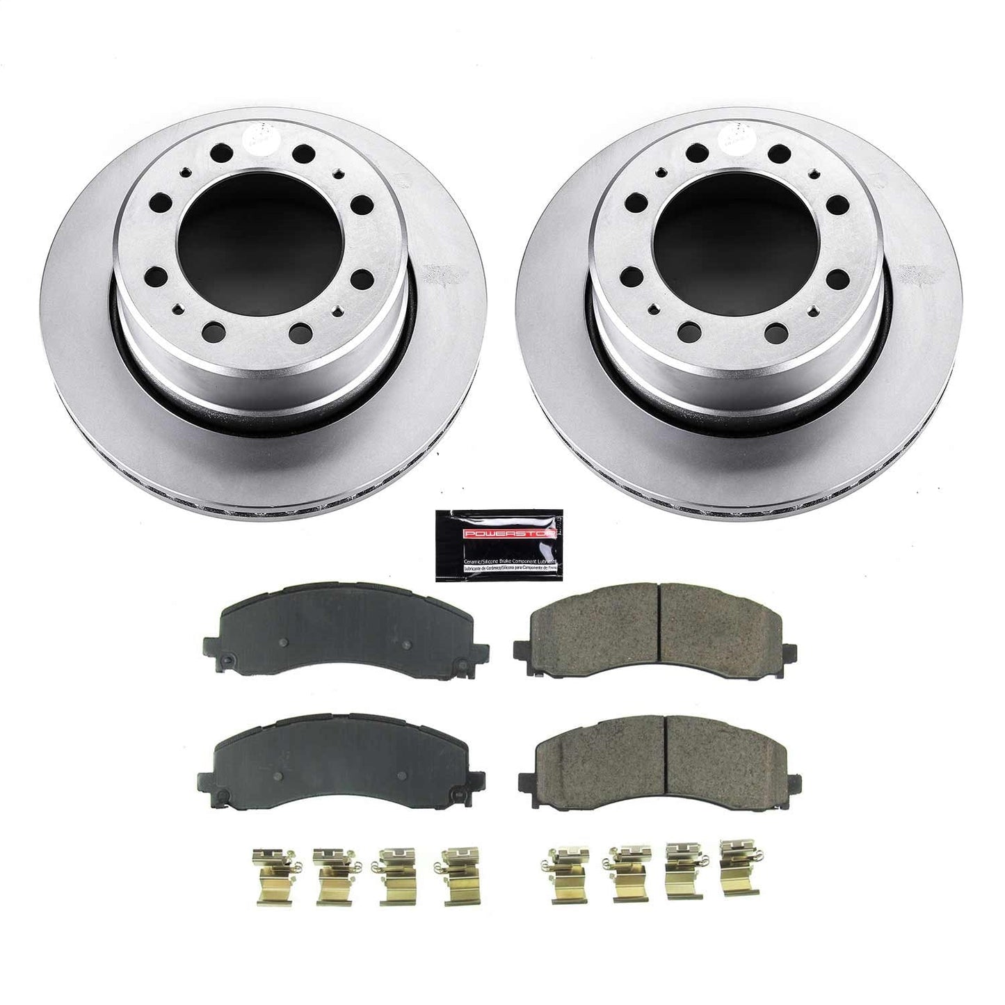 PowerStop Rear Z17 Coated Brake Kit | Ram 3500 (19-22) (CRK8637)
