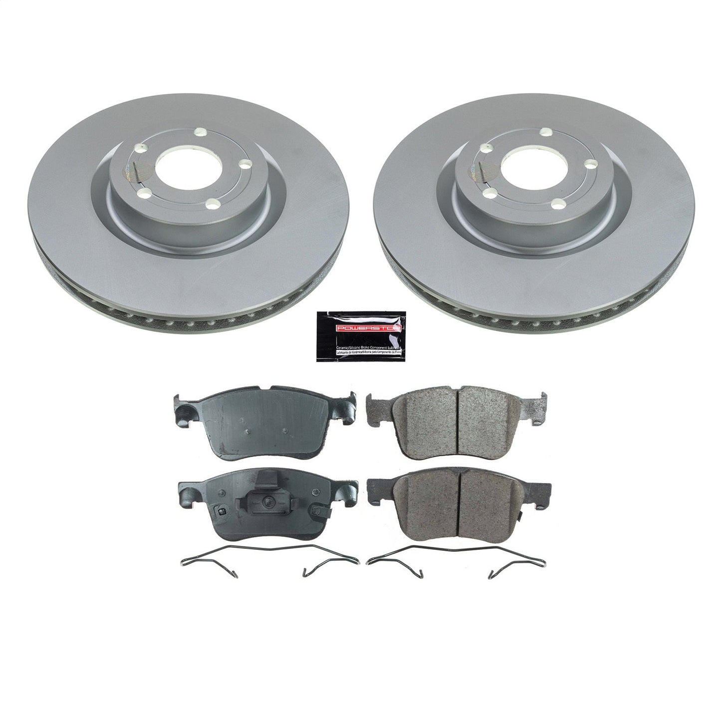 PowerStop Front Z17 Coated Brake Kit | Lincoln Corsair (20-21) (CRK8643)