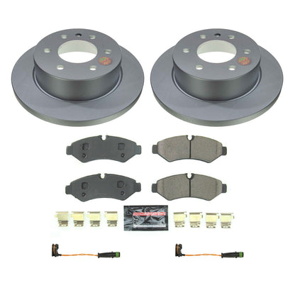 PowerStop Rear Z23 Coated Brake Kit | Mercedes-Benz Sprinter 2500 (19-21) (CRK8656)