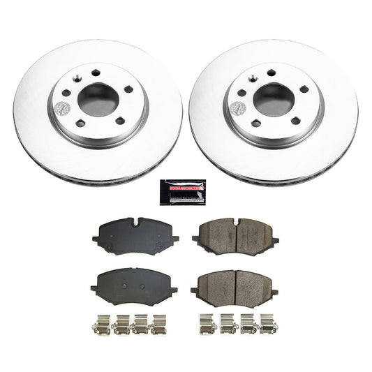 PowerStop Front Z17 Coated Brake Kit | Chevrolet Trailblazer (21-22) (CRK8671)