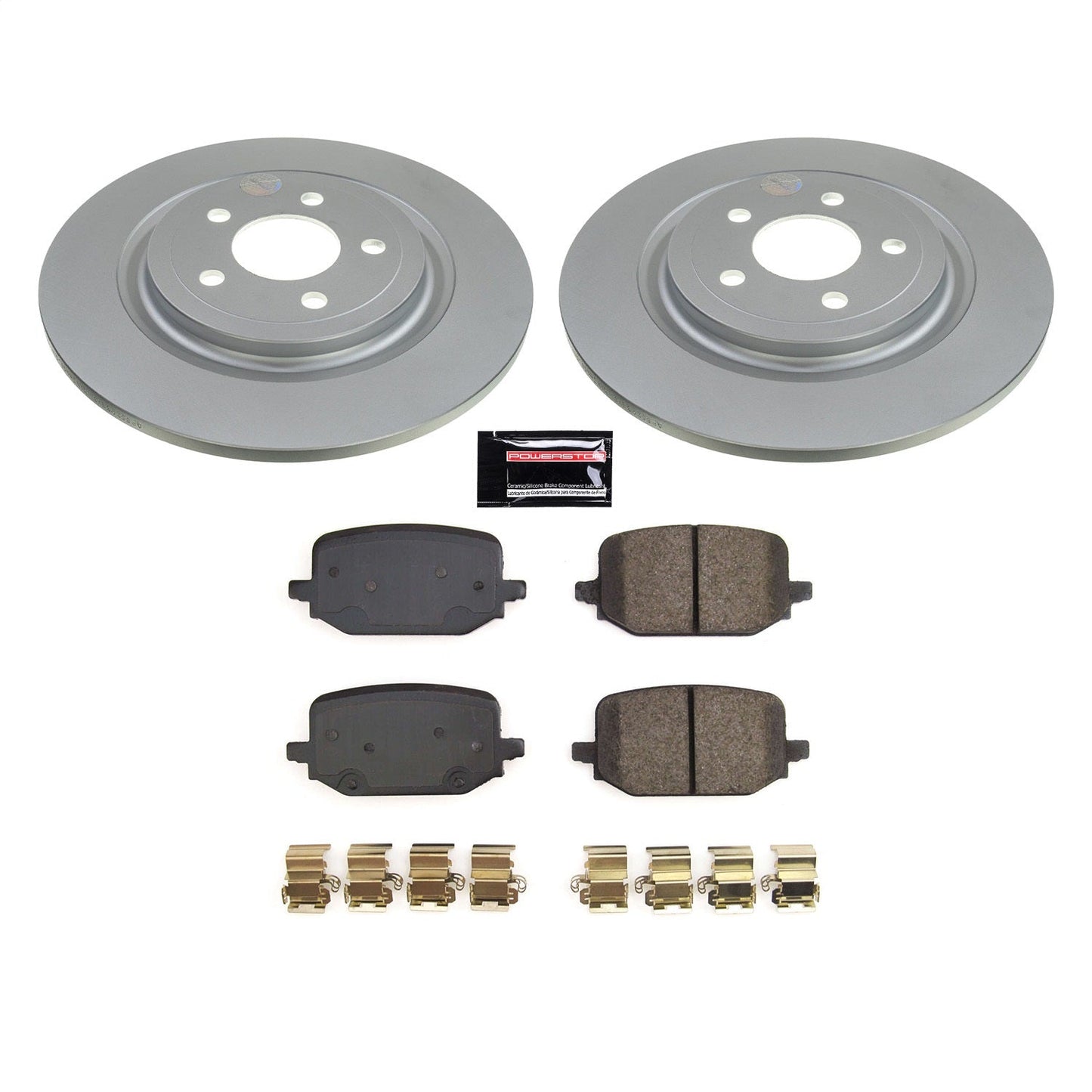 PowerStop Rear Z17 Coated Brake Kit | Ford Explorer (20-22) (CRK8681)