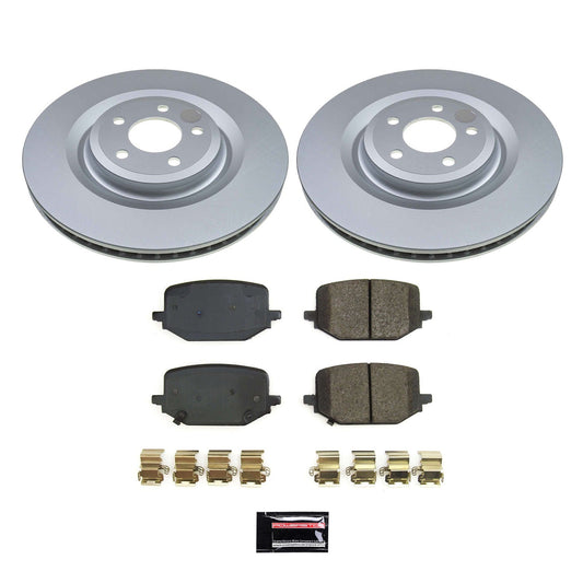 PowerStop Rear Z17 Coated Brake Kit | Lincoln Aviator (20-22) (CRK8682)