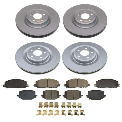 PowerStop Front and Rear Z17 Coated Brake Kit | Ford Explorer (20-23) (CRK8694)