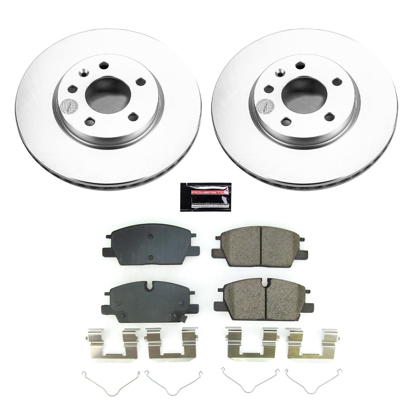 PowerStop Front Z17 Coated Brake Kit | GMC Terrain (22) (CRK8738)