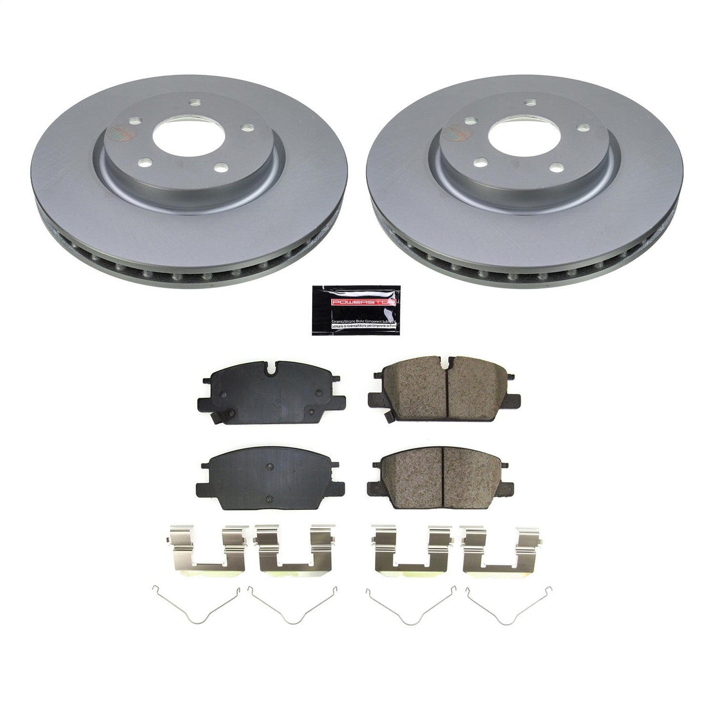 PowerStop Front Z17 Coated Brake Kit | Nissan Rogue (21) (CRK8751)