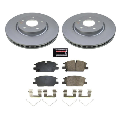 PowerStop Front Z17 Coated Brake Kit | Nissan Rogue (21) (CRK8751)