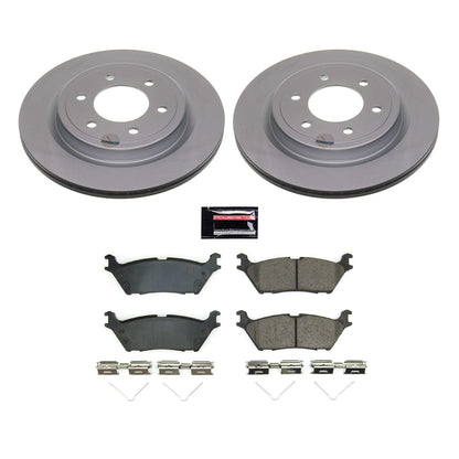 PowerStop Rear Z17 Coated Brake Kit | Lincoln Navigator (22) (CRK8764)