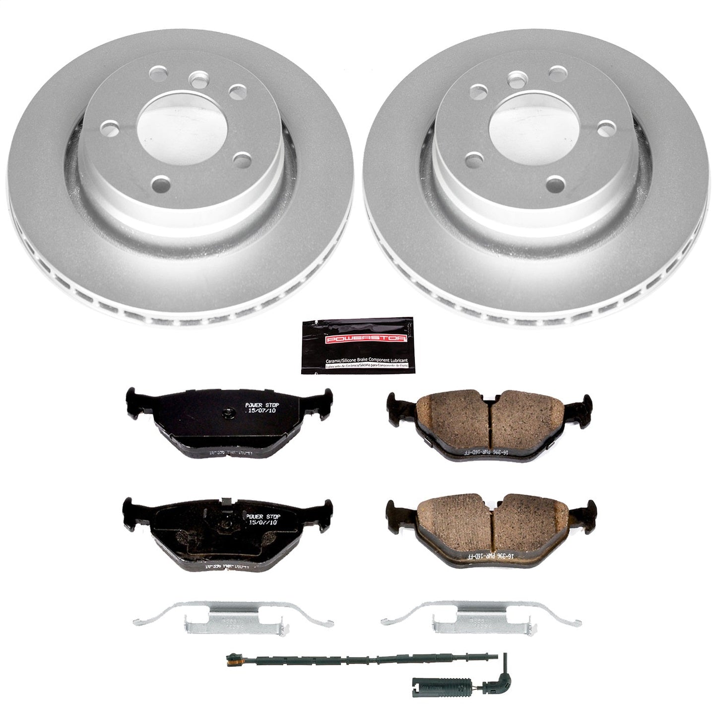 PowerStop Z23 Evolution Sport Coated Rear Brake Kit | BMW 323i (CRK877)