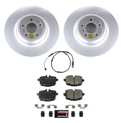 PowerStop Rear Coated Z23 Brake Kit | BMW Alpina B6 xDrive Gran Coupe (16-19) (CRK8775)